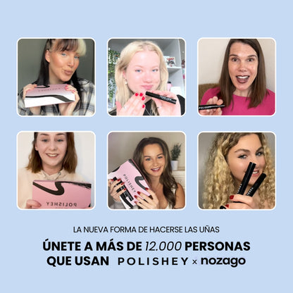 5 esmaltes en rotulador sin lámpara UV | Polishey™